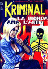 Cover for Kriminal (Editoriale Corno, 1964 series) #45