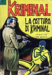 Cover Thumbnail for Kriminal (Editoriale Corno, 1964 series) #8