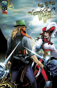 Cover for Legend of Oz: The Wicked West (Big Dog Ink, 2012 series) #6 [Cover A - Carlos Reno]