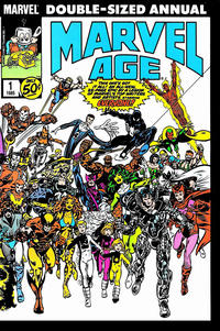 Cover Thumbnail for Marvel Age Annual (Marvel, 1985 series) #1