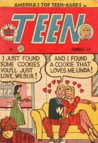 Cover Thumbnail for Teen Comics (H. John Edwards, 1950 ? series) #8