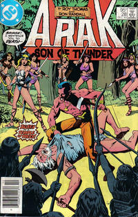 Cover Thumbnail for Arak / Son of Thunder (DC, 1981 series) #28 [Canadian]