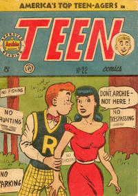 Cover Thumbnail for Teen Comics (H. John Edwards, 1950 ? series) #22