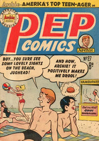 Cover Thumbnail for Pep Comics (H. John Edwards, 1951 series) #27