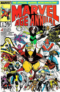 Cover Thumbnail for Marvel Age Annual (Marvel, 1985 series) #4