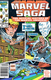 Cover Thumbnail for The Marvel Saga the Official History of the Marvel Universe (Marvel, 1985 series) #5 [Newsstand]