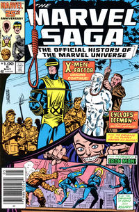 Cover Thumbnail for The Marvel Saga the Official History of the Marvel Universe (Marvel, 1985 series) #6 [Newsstand]
