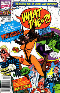 Cover Thumbnail for What The--?! (Marvel, 1988 series) #11 [Newsstand]