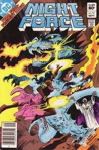 Cover Thumbnail for The Night Force (DC, 1982 series) #14 [Newsstand]