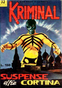 Cover Thumbnail for Kriminal (Editoriale Corno, 1964 series) #32