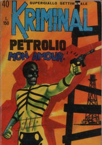 Cover for Kriminal (Editoriale Corno, 1964 series) #40