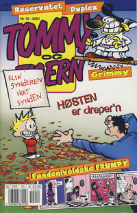 Cover Thumbnail for Tommy og Tigern (Bladkompaniet / Schibsted, 1989 series) #10/2001