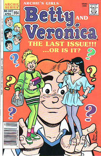 Cover Thumbnail for Archie's Girls Betty and Veronica (Archie, 1950 series) #347 [Canadian]