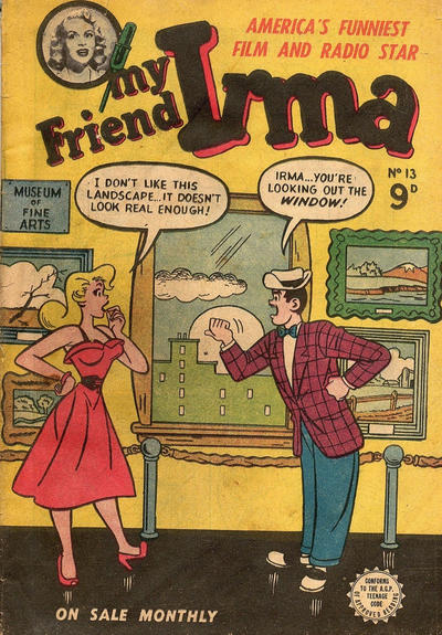 Cover for My Friend Irma (Horwitz, 1950 ? series) #13