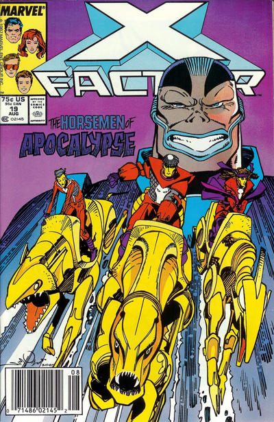 Cover for X-Factor (Marvel, 1986 series) #19 [Newsstand]