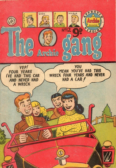 Cover for The Archie Gang (H. John Edwards, 1950 ? series) #12