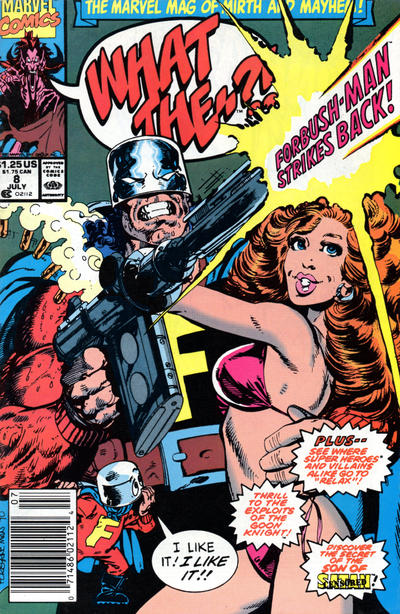 Cover for What The--?! (Marvel, 1988 series) #8 [Newsstand]