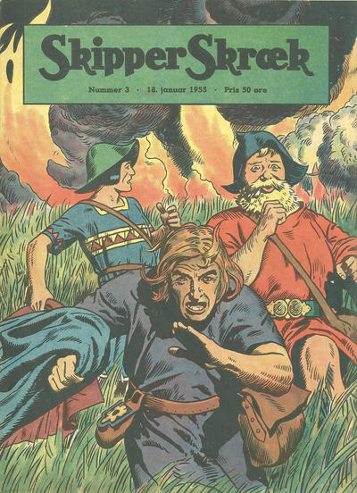 Cover for Skipper Skræk (Aller [DK], 1938 series) #3/1955