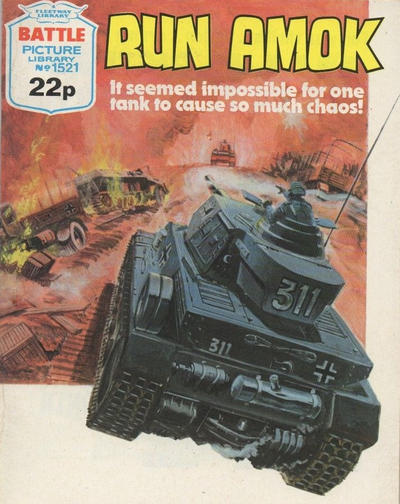 Cover for Battle Picture Library (IPC, 1961 series) #1521
