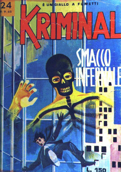 Cover for Kriminal (Editoriale Corno, 1964 series) #24