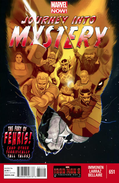 Cover for Journey into Mystery (Marvel, 2011 series) #651