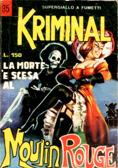Cover for Kriminal (Editoriale Corno, 1964 series) #35