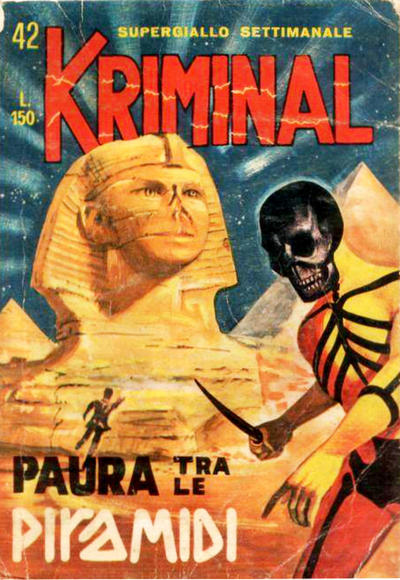 Cover for Kriminal (Editoriale Corno, 1964 series) #42