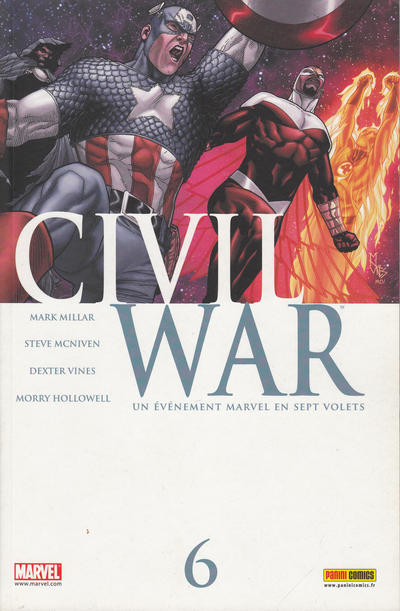 Cover for Civil War (Panini France, 2007 series) #6