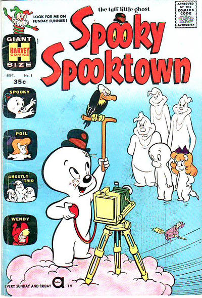Cover for Spooky Spooktown (Harvey, 1961 series) #1 [Canadian]