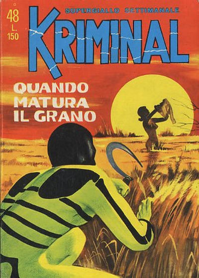 Cover for Kriminal (Editoriale Corno, 1964 series) #48