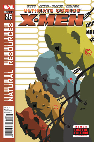 Cover for Ultimate Comics X-Men (Marvel, 2011 series) #26