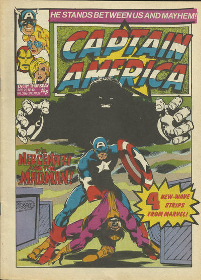 Cover for Captain America (Marvel UK, 1981 series) #10