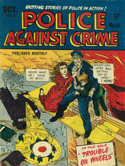 Cover for Police Against Crime (Magazine Management, 1953 series) #14