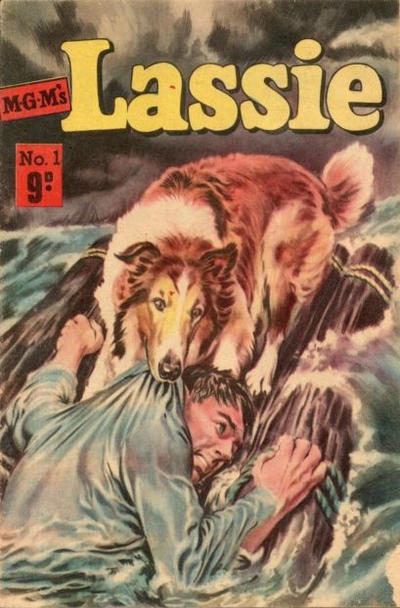 Cover for Lassie (Cleland, 1955 series) #1