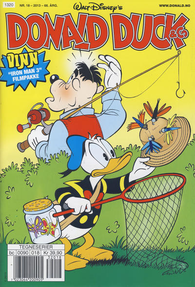 Cover for Donald Duck & Co (Hjemmet / Egmont, 1948 series) #18/2013