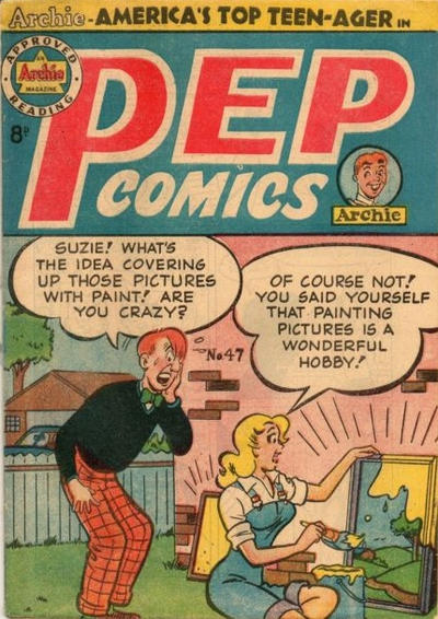 Cover for Pep Comics (H. John Edwards, 1951 series) #47