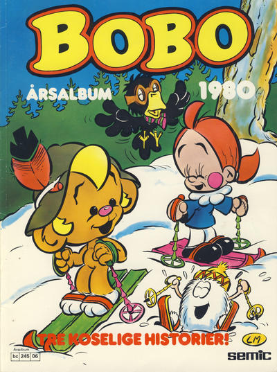 Cover for Bobo årsalbum (Semic, 1978 series) #1980