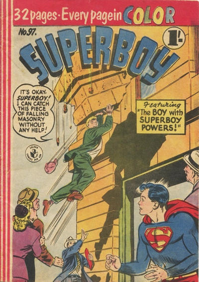 Cover for Superboy (K. G. Murray, 1949 series) #97 [Price difference]