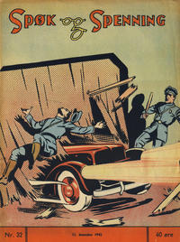 Cover Thumbnail for Spøk og Spenning (Magasinet For Alle, 1941 series) #32/1942