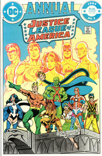 Cover Thumbnail for Justice League of America Annual (DC, 1983 series) #2 [Direct]