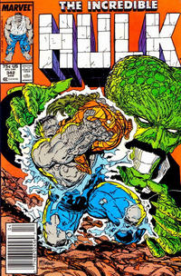 Cover Thumbnail for The Incredible Hulk (Marvel, 1968 series) #342 [Newsstand]