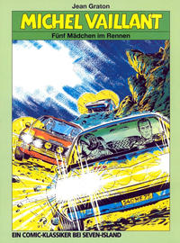 Cover Thumbnail for Michel Vaillant (Seven Island, 1995 series) #19 - Fünf Mädchen im Rennen