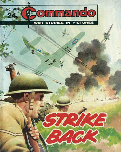 Cover for Commando (D.C. Thomson, 1961 series) #2001