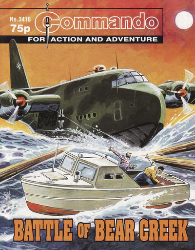 Cover for Commando (D.C. Thomson, 1961 series) #3418