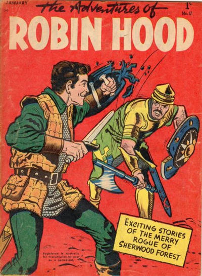 Cover for The Adventures of Robin Hood (Magazine Management, 1956 series) #12