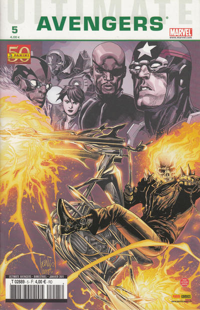 Cover for Ultimate Avengers (Panini France, 2010 series) #5