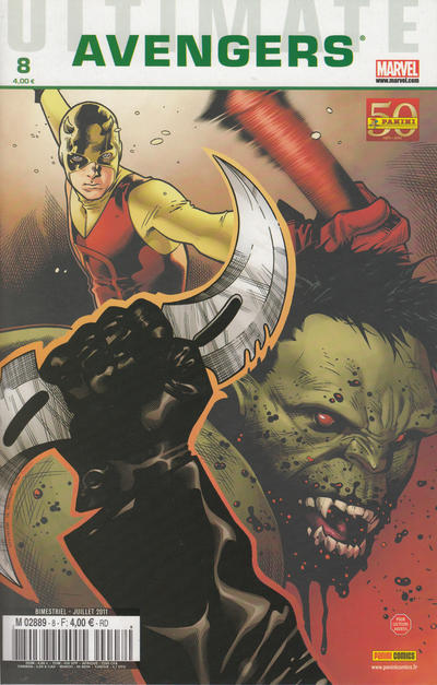 Cover for Ultimate Avengers (Panini France, 2010 series) #8