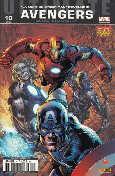 Cover for Ultimate Avengers (Panini France, 2010 series) #10