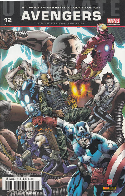 Cover for Ultimate Avengers (Panini France, 2010 series) #12