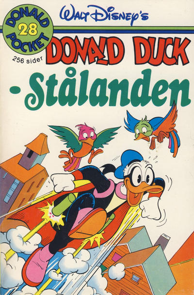 Cover for Donald Pocket (Hjemmet / Egmont, 1968 series) #28 - Stålanden [1. opplag]